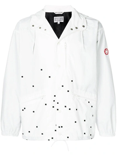 Shop Cav Empt Pixel Embroidered Jacket In White