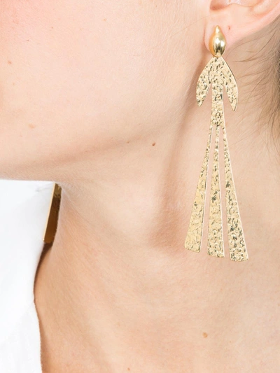 Shop Jw Anderson Hammered Bird Earrings