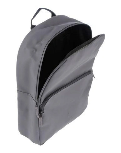 Shop Rains Backpack & Fanny Pack In Dove Grey
