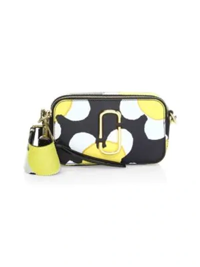 Shop Marc Jacobs Snapshot Daisy Camera Bag In Yellow Multi
