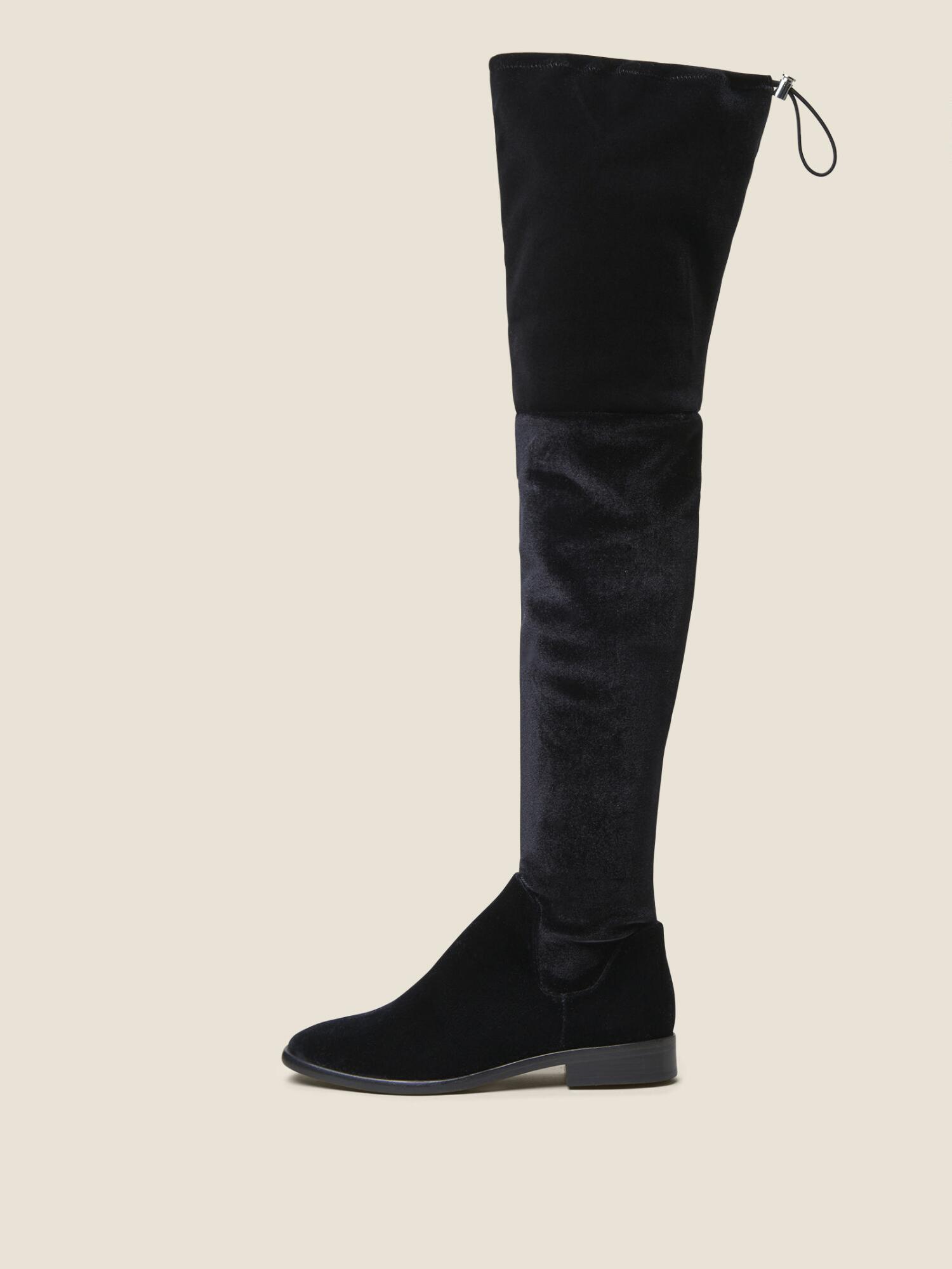 donna karan over the knee boots
