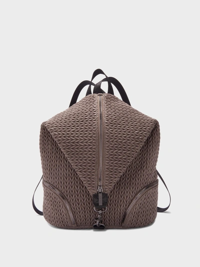 Shop Donna Karan Large Backpack In Cool Burst