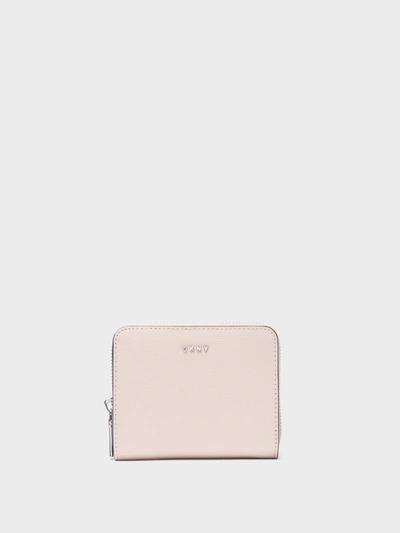 Shop Donna Karan Sutton Small Wallet In Quartz