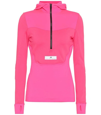 Shop Adidas By Stella Mccartney Running Top In Pink