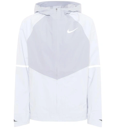 Shop Nike Zonal Aeroshield Running Jacket In Grey