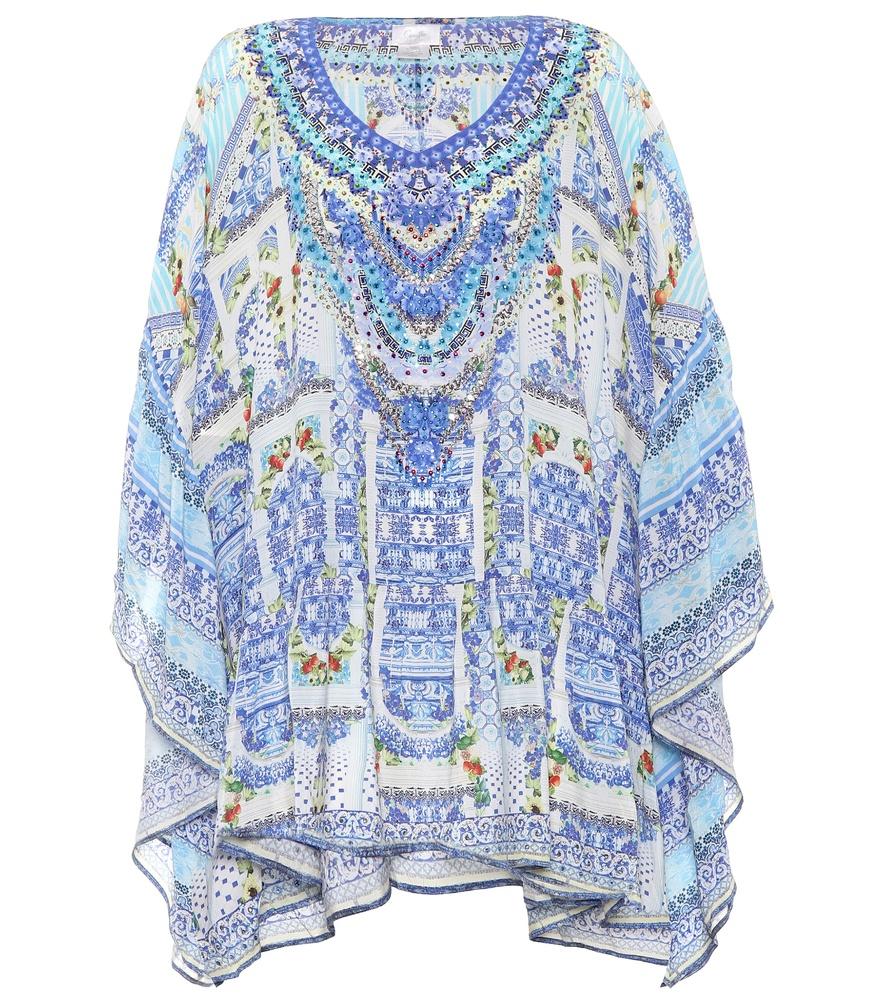 camilla blue kaftan