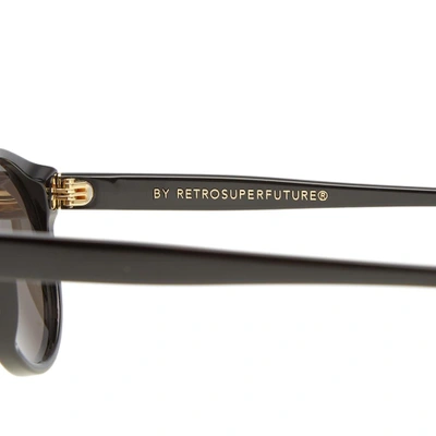 Shop Super By Retrofuture Paloma Sunglasses In Black
