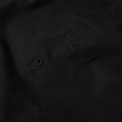 Shop Nigel Cabourn X Lybro Mountain Division Shirt Jacket In Black