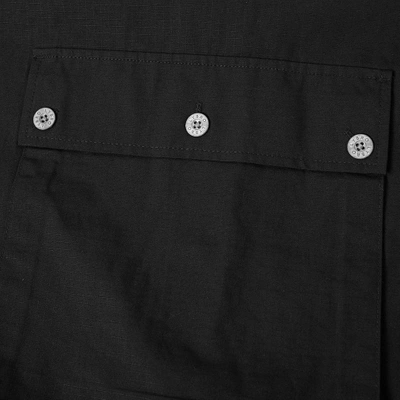 Shop Nigel Cabourn X Lybro Mountain Division Shirt Jacket In Black