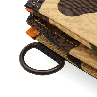 Shop A Bathing Ape X Porter 1st Camo Mini Wallet In Yellow