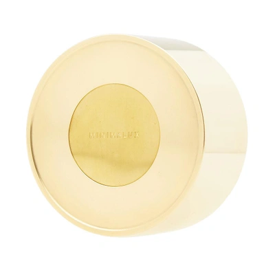 Shop Minimalux Brass Paperweight Dish In Gold