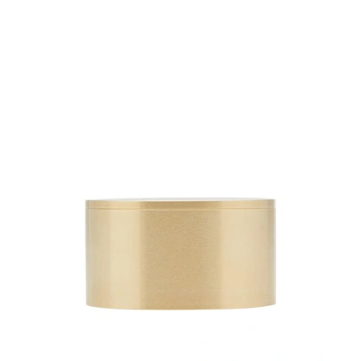 Shop Minimalux Machined Brass Pot With Lid 30 In Gold