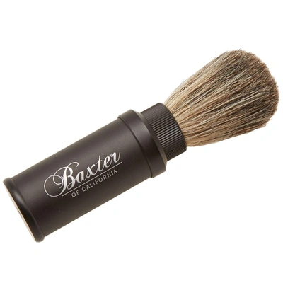 Shop Baxter Of California Travel Shaving Brush In Black