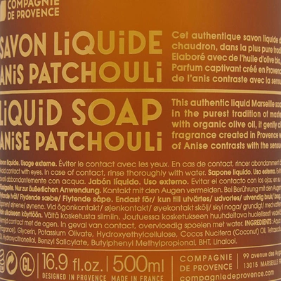 Shop Compagnie De Provence Liquid Marseille Vo Anise Patchouli Soap In N/a
