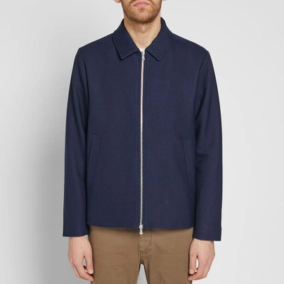 Shop Norse Projects Uppsala Jacket In Blue