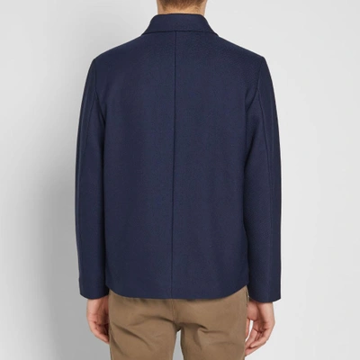 Shop Norse Projects Uppsala Jacket In Blue