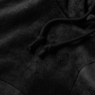 Shop Adidas Originals Adidas Velour Hoody In Black