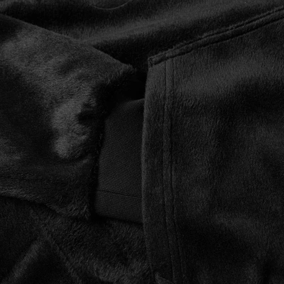 Shop Adidas Originals Adidas Velour Hoody In Black