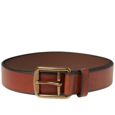 Shop Polo Ralph Lauren Belt In Brown