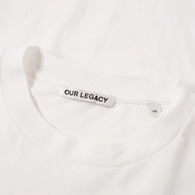 Shop Our Legacy Anaconda Drawing Tee In White