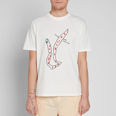 Shop Our Legacy Anaconda Drawing Tee In White