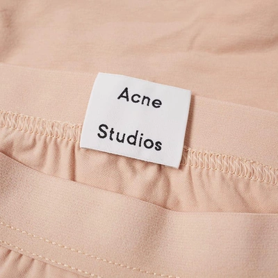 Shop Acne Studios Konrad Cotton Trunk In Neutrals