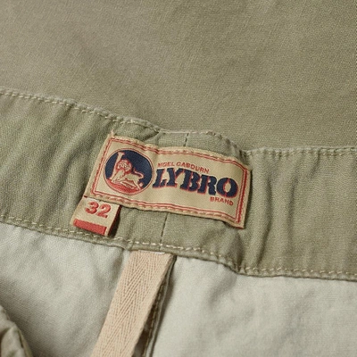 Shop Nigel Cabourn X Lybro Ground Pant In Green