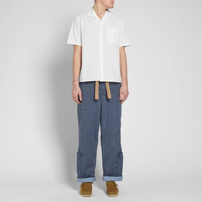 Shop Nigel Cabourn X Lybro Ground Pant In Blue