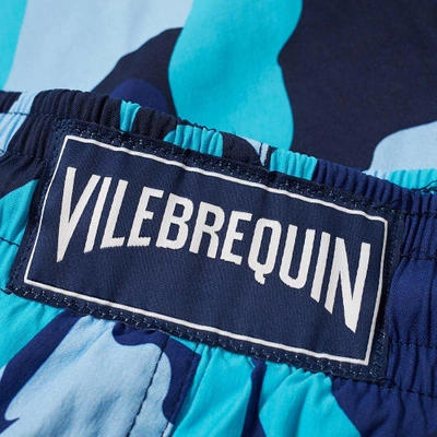 Shop Vilebrequin Moorise Swim Short In Blue