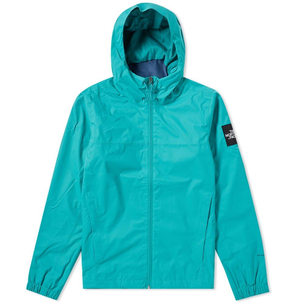 north face mountain q jacket green