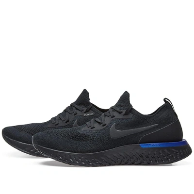 Shop Nike Epic React Flyknit W In Black