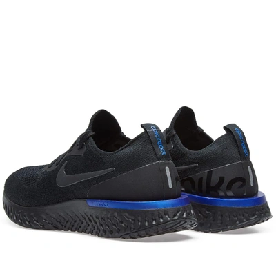 Shop Nike Epic React Flyknit W In Black