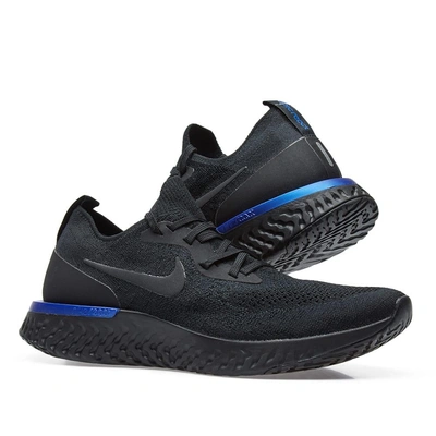 Shop Nike Epic React Flyknit W In Black
