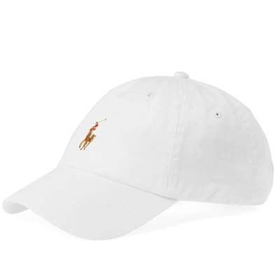 Shop Polo Ralph Lauren Classic Sport Cap In White