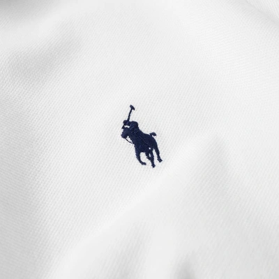 Shop Polo Ralph Lauren Contrast Colour Polo In White