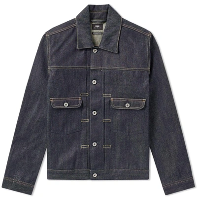Shop Edwin E-classic Denim Jacket In Blue