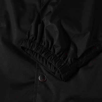 Shop Liberaiders Metal Logo Coach Jacket In Black
