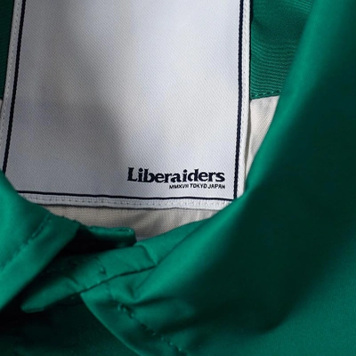 Shop Liberaiders Og Logo Coach Jacket In Green