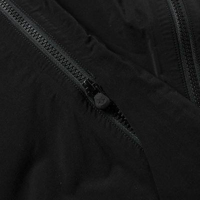 Shop Descente Allterrain Schematic Shield Parahem Jacket In Black