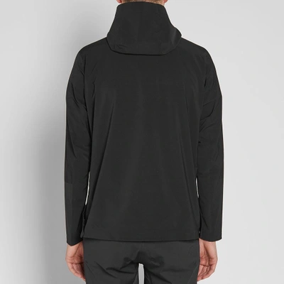 Shop Descente Allterrain Schematic Shield Parahem Jacket In Black