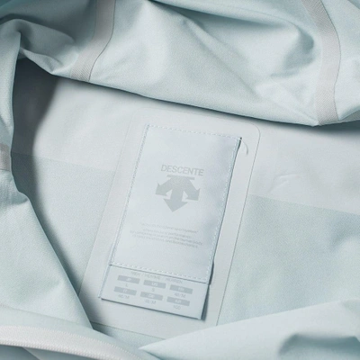 Shop Descente Allterrain Schematic Shield Parahem Jacket In White