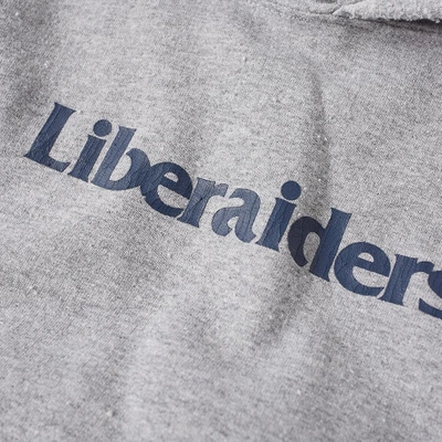 Shop Liberaiders Og Logo Popover Hoody In Grey