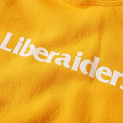 Shop Liberaiders Og Logo Popover Hoody In Yellow