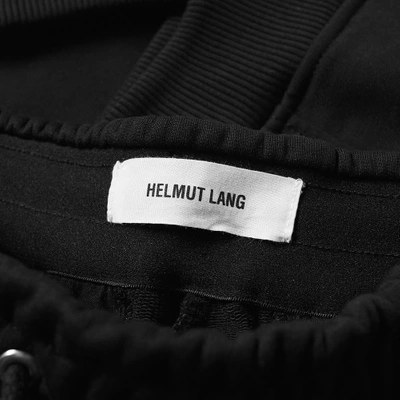 Shop Helmut Lang Hanging Rib Sweat Pant In Black