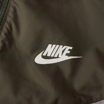 Shop Nike Windrunner Jacket In Green