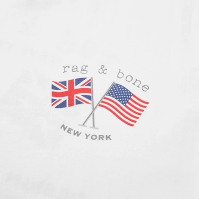 Shop Rag & Bone Flag Tee In White