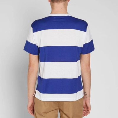 Shop Acne Studios Nedy Face Tee In Blue