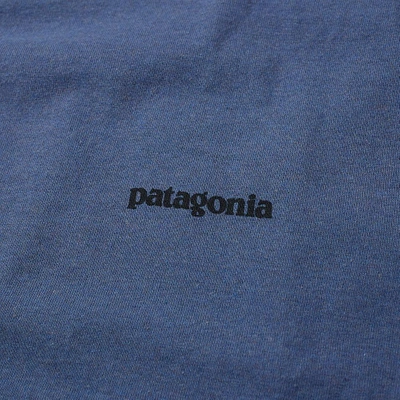 Shop Patagonia P-6 Logo Responsibili-tee In Blue