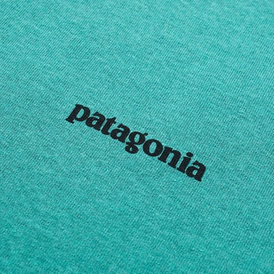Shop Patagonia P-6 Logo Responsibili-tee In Green