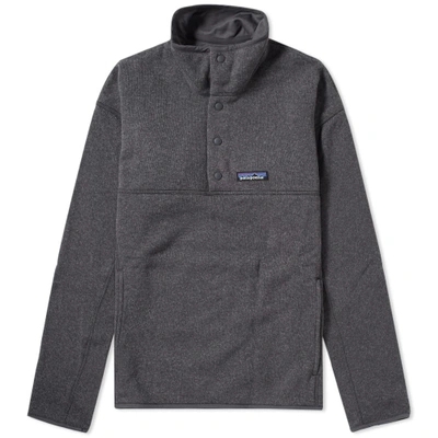 Shop Patagonia Lightweight Better Sweater Marsupial Pullover In Grey